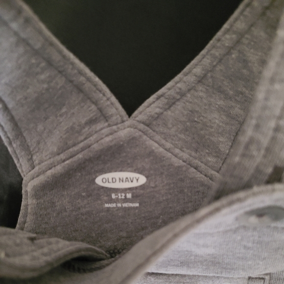 Old Navy Overalls and Shirt - Picture 3 of 5